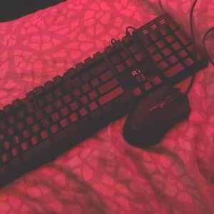 Lab keyboard and mouse